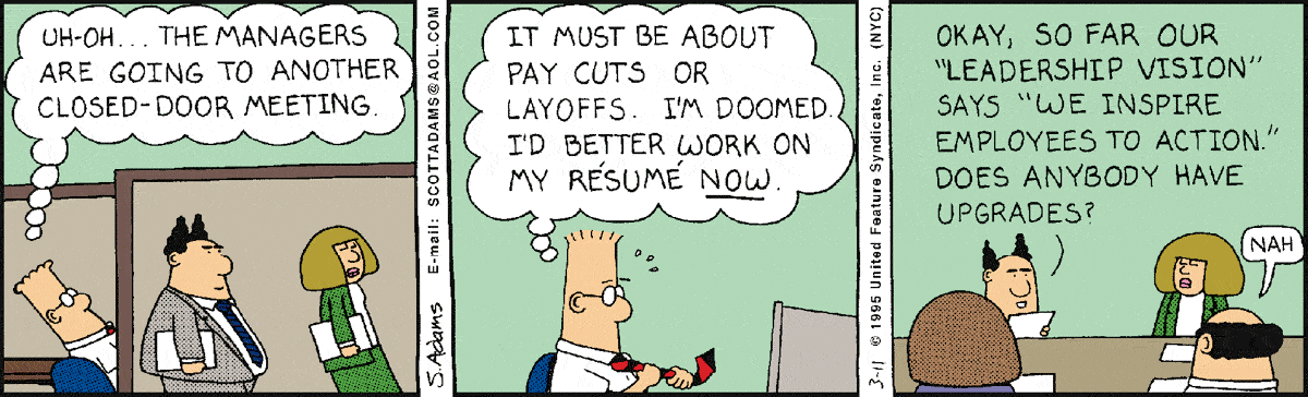 Dilbert Cartoon